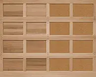 wood garage doors