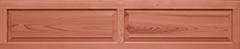 wood garage doors
