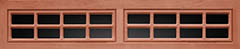 wood garage doors
