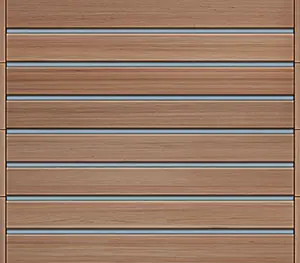 modern series garage door