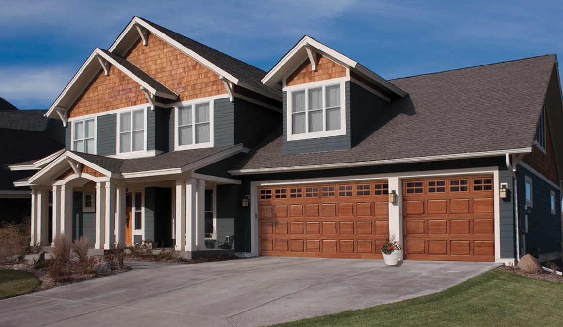 wood garage doors