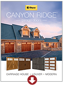 clopay faux wood garage doors