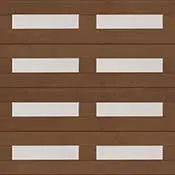 modern series garage doors