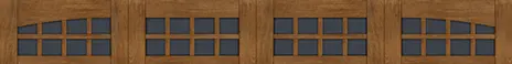 clopay faux wood garage doors