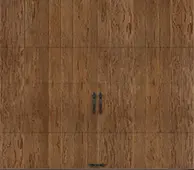 Clopay faux wood garage doors