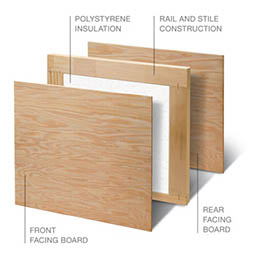 wood garage doors