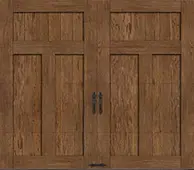 Clopay faux wood garage doors