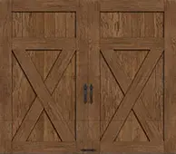 Clopay faux wood garage doors