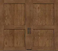 Clopay faux wood garage doors