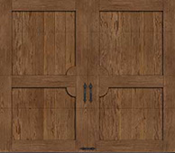 Clopay faux wood garage doors