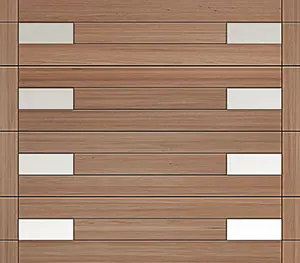 modern series garage door