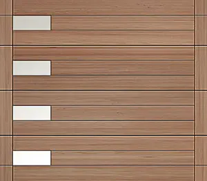 modern series garage door