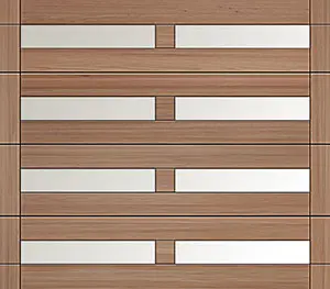 modern series garage door