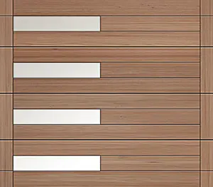 modern series garage door