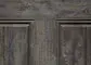 Recessed panel garage door